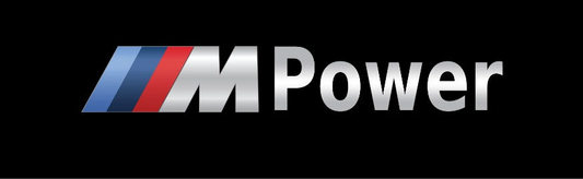 M power Car Label